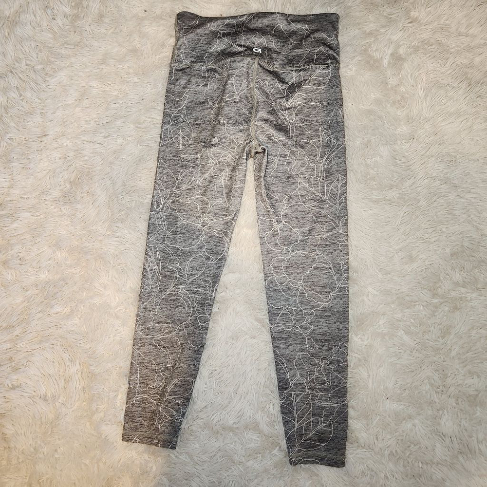 Gapfit Eclipse Floral & Performance Cotton Gray L… - image 6